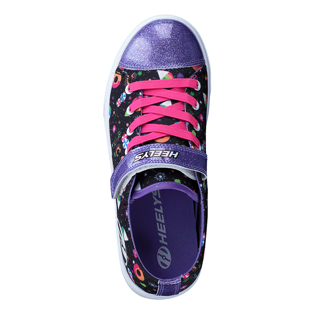 Snazzy X2 Black/rainbow/sweets