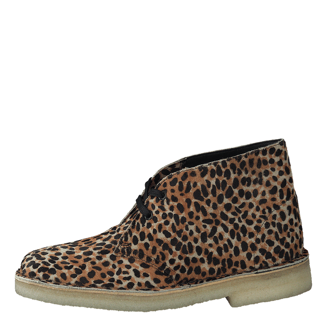 Desert Boot Leopard Prt Pony - Heppo.com
