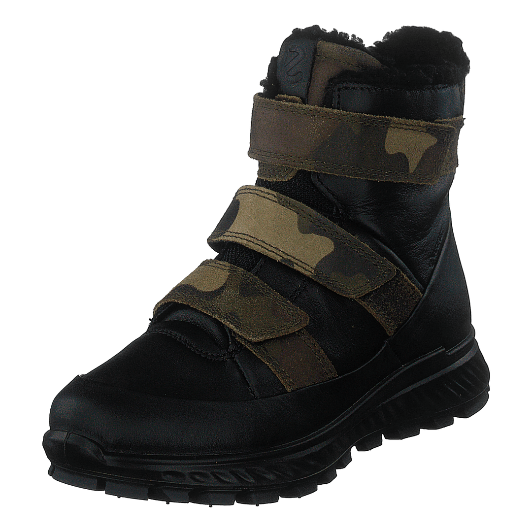 Ecco Exostrike Kids Black/tarmac Camo