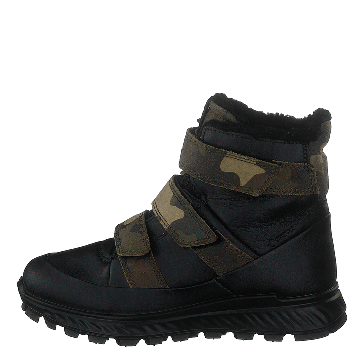 Ecco Exostrike Kids Black/tarmac Camo