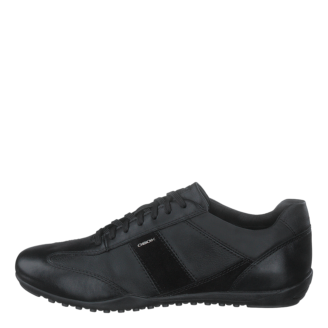 U Wells A - Nappa+wax.synt.lea Black