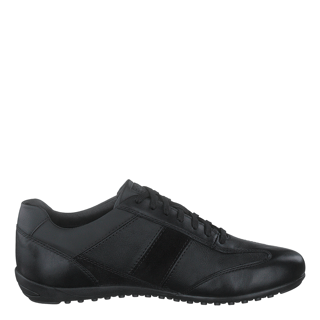 U Wells A - Nappa+wax.synt.lea Black
