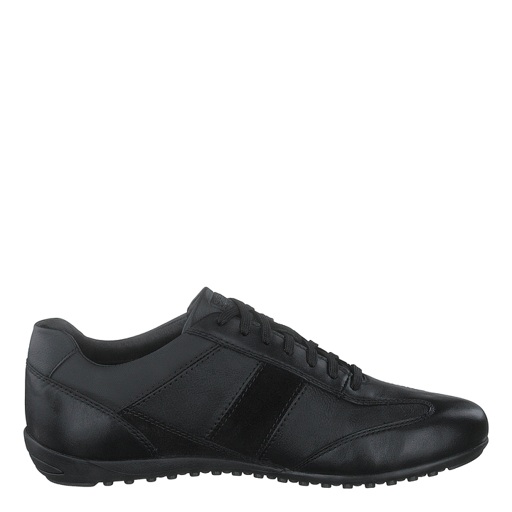 U Wells A - Nappa+wax.synt.lea Black