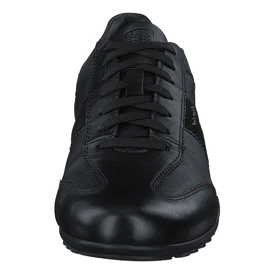 U Wells A - Nappa+wax.synt.lea Black