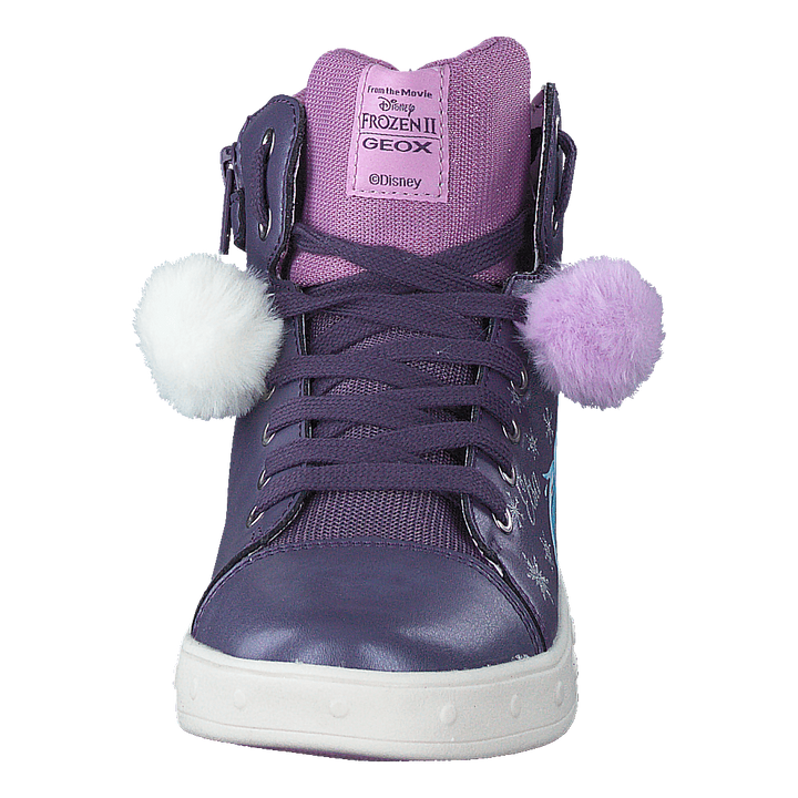 J Skylin G. C - Pearl.synt.lea Purple/mauve