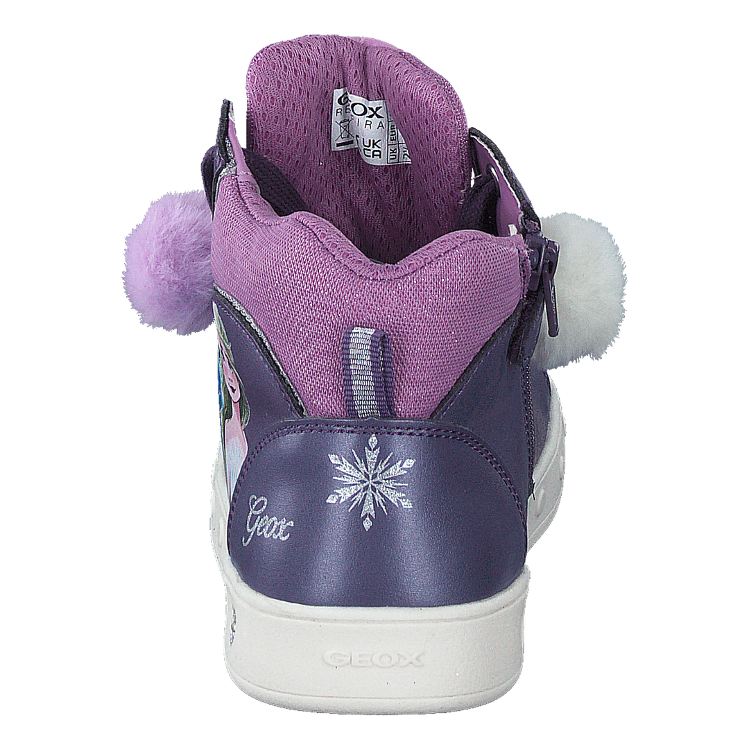J Skylin G. C - Pearl.synt.lea Purple/mauve