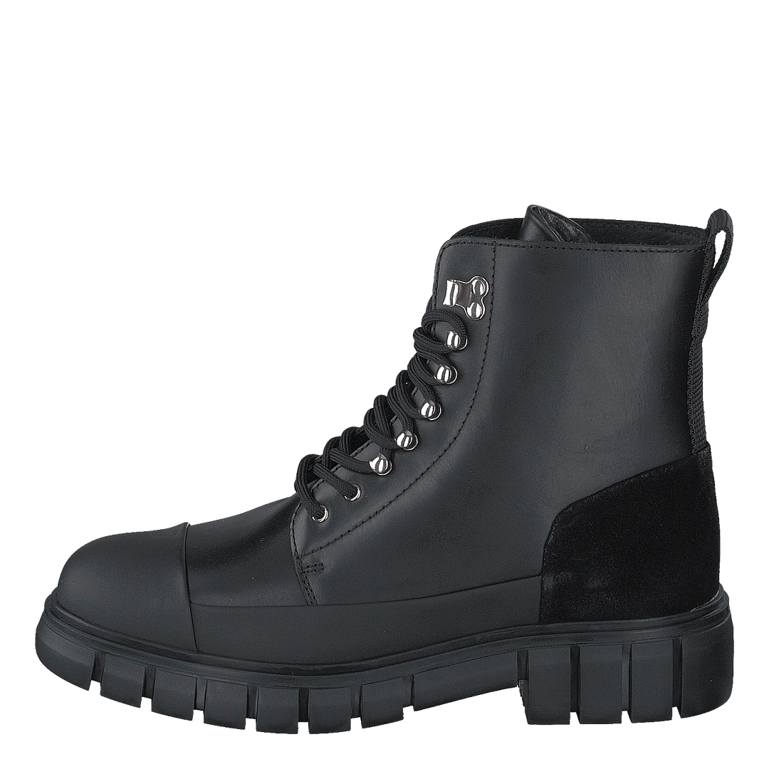 Stb-rebel Long Lace L Black