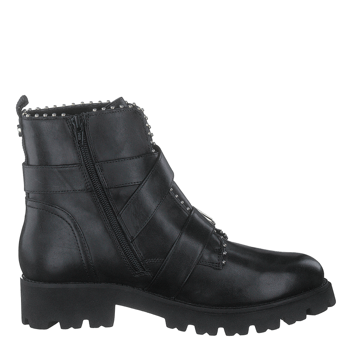 Hoofy Black Leather