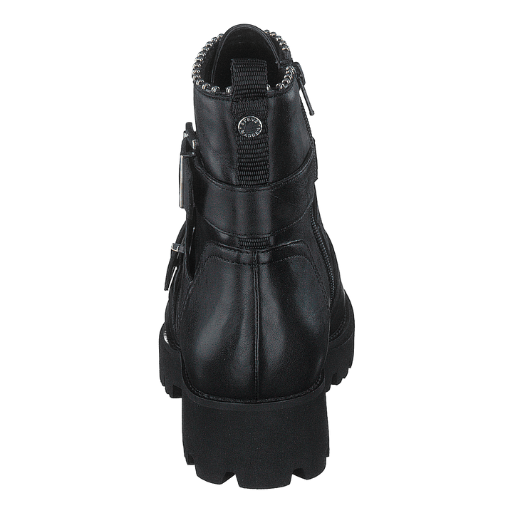 Hoofy Black Leather