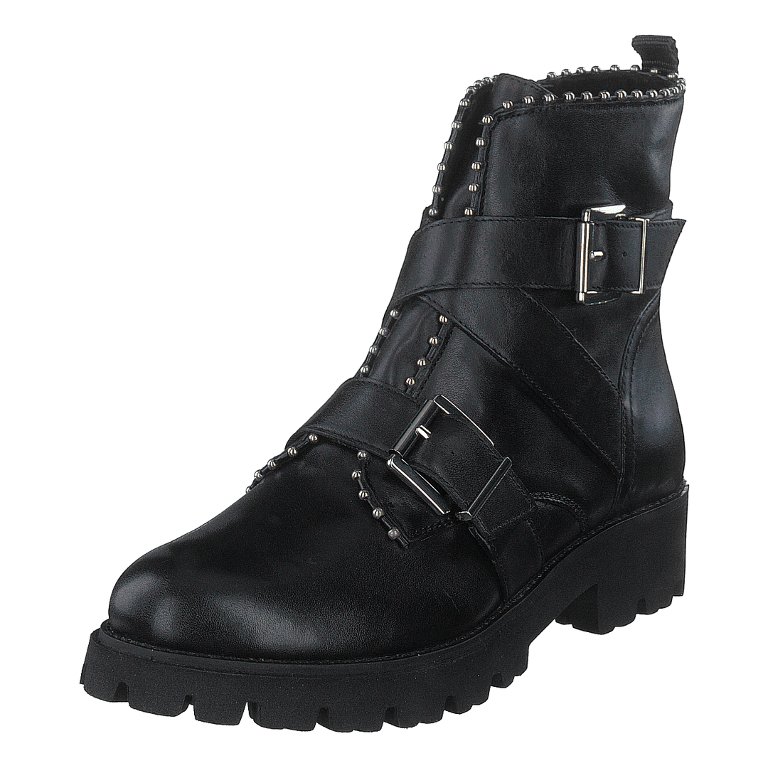 Hoofy Black Leather