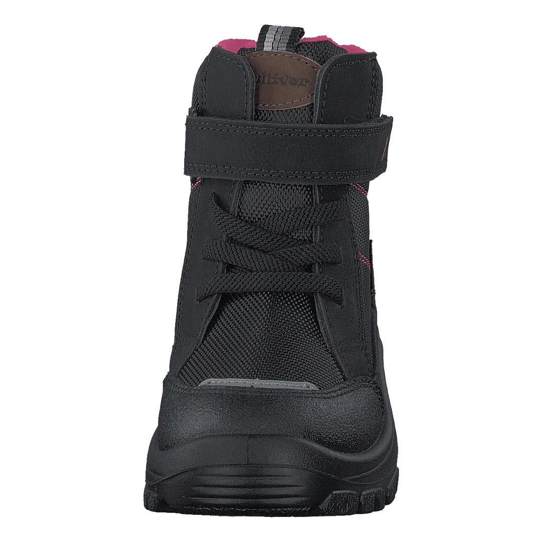 414-2107 Black/fuschia