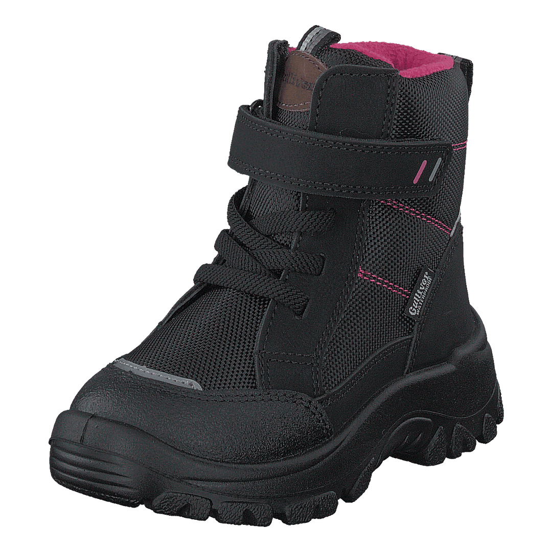 414-2107 Black/fuschia