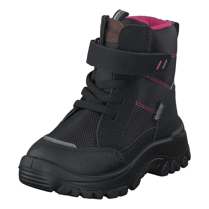 414-2107 Black/fuschia