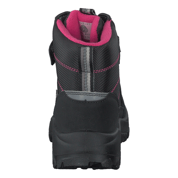 414-2107 Black/fuschia
