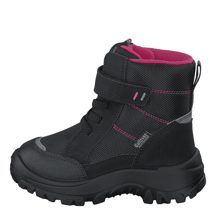 414-2107 Black/fuschia