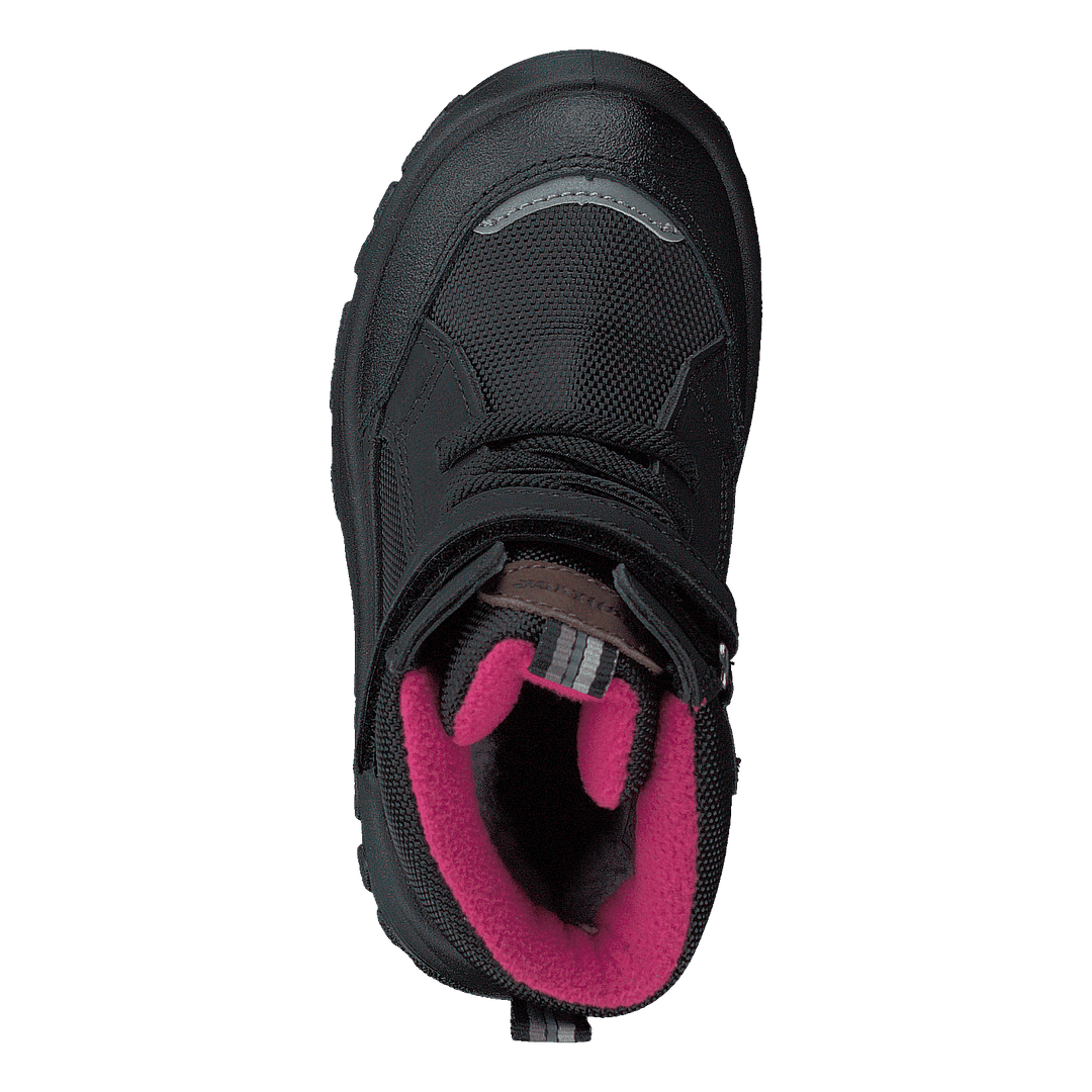 414-2107 Black/fuschia