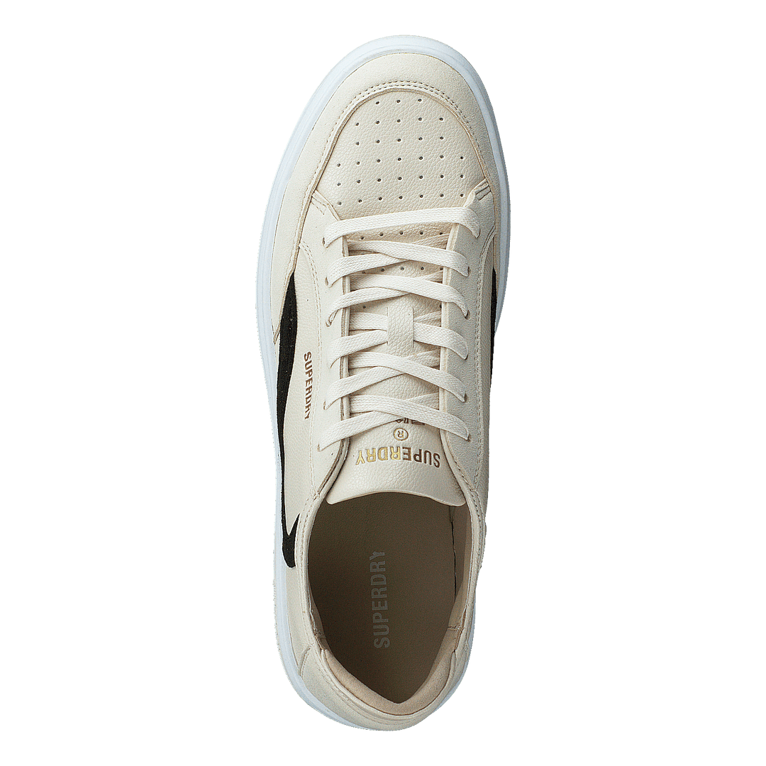 Vegan Basket Ov Low Trainer Oatmeal/vintage Black