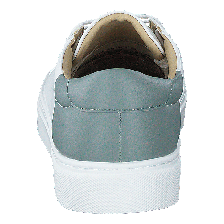 Vegan Sleek Court Trainer White/soft Grey
