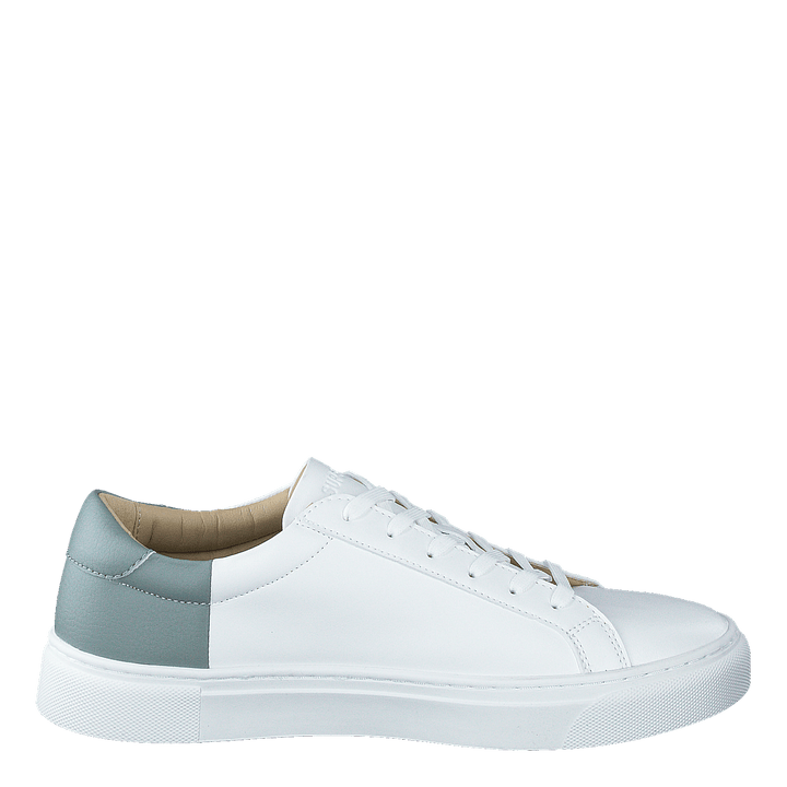 Vegan Sleek Court Trainer White/soft Grey