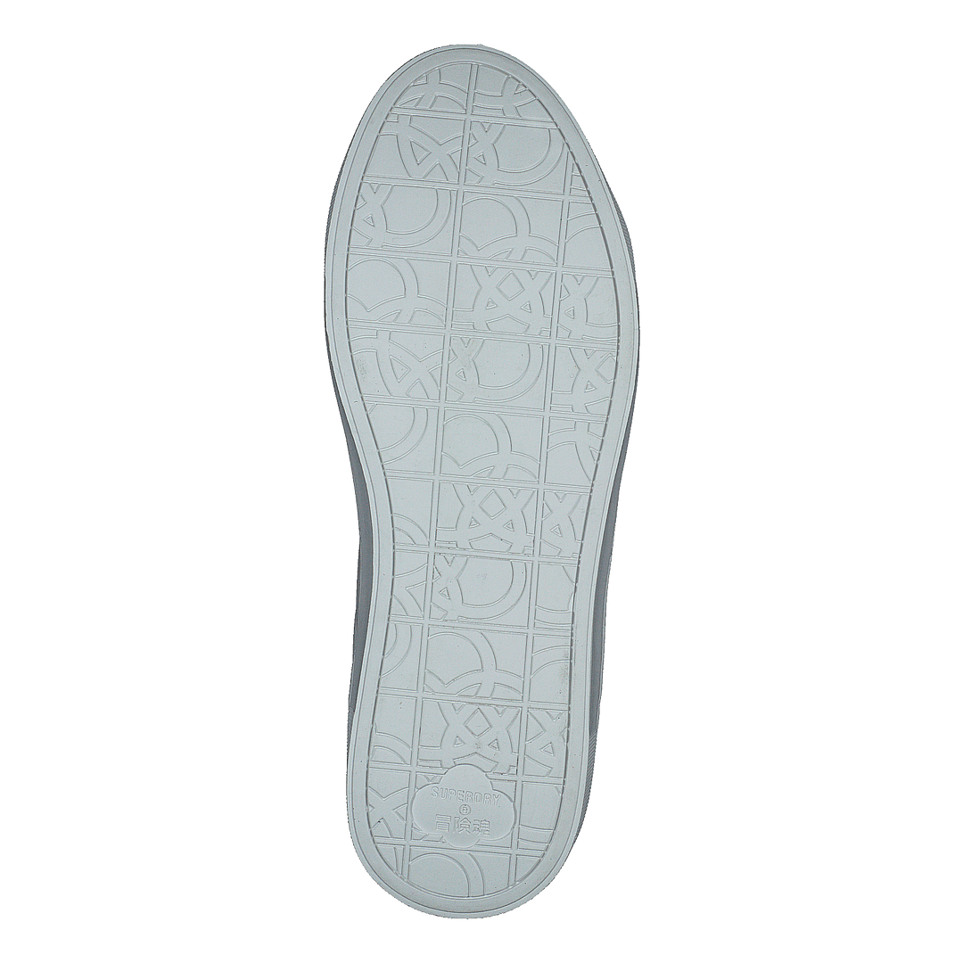 Vegan Sleek Court Trainer White/soft Grey