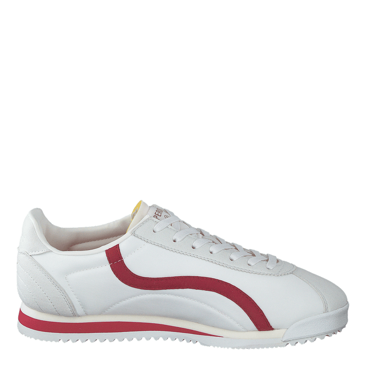Vegan Retro Track Ov Runner Ecru/red
