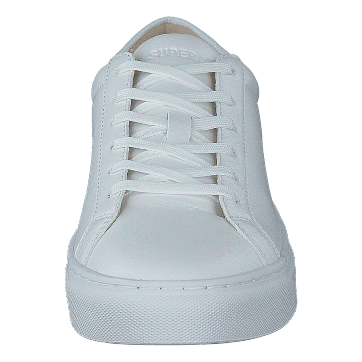 Vegan Retro Court Trainer White - Heppo.com