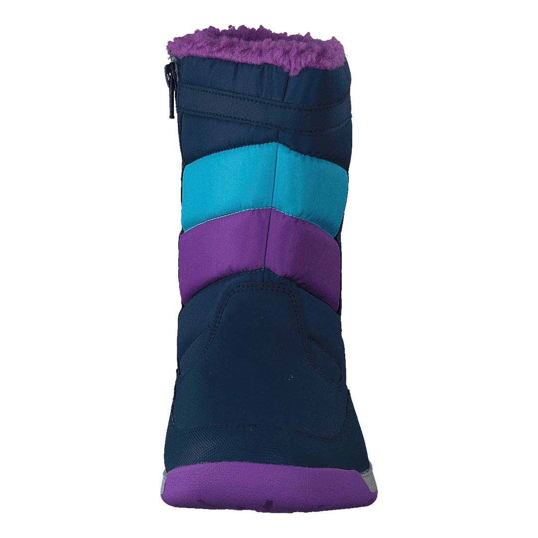 Alpine Puffer Wtpf Navy/turq/purple