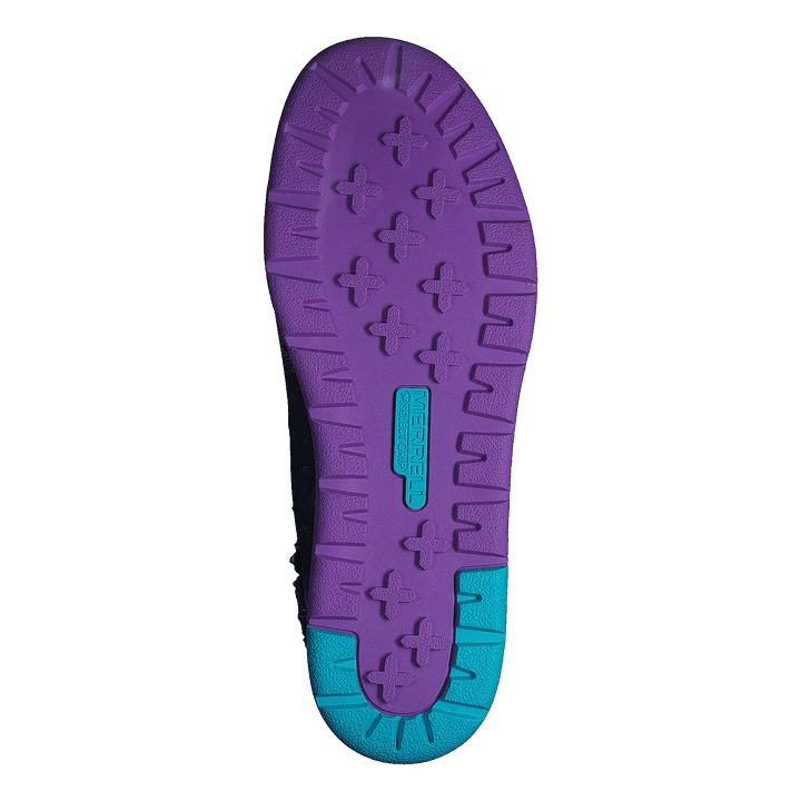 Alpine Puffer Wtpf Navy/turq/purple