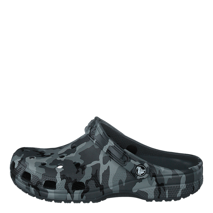 Classic Printed Camo Clog Slate Grey / Multi