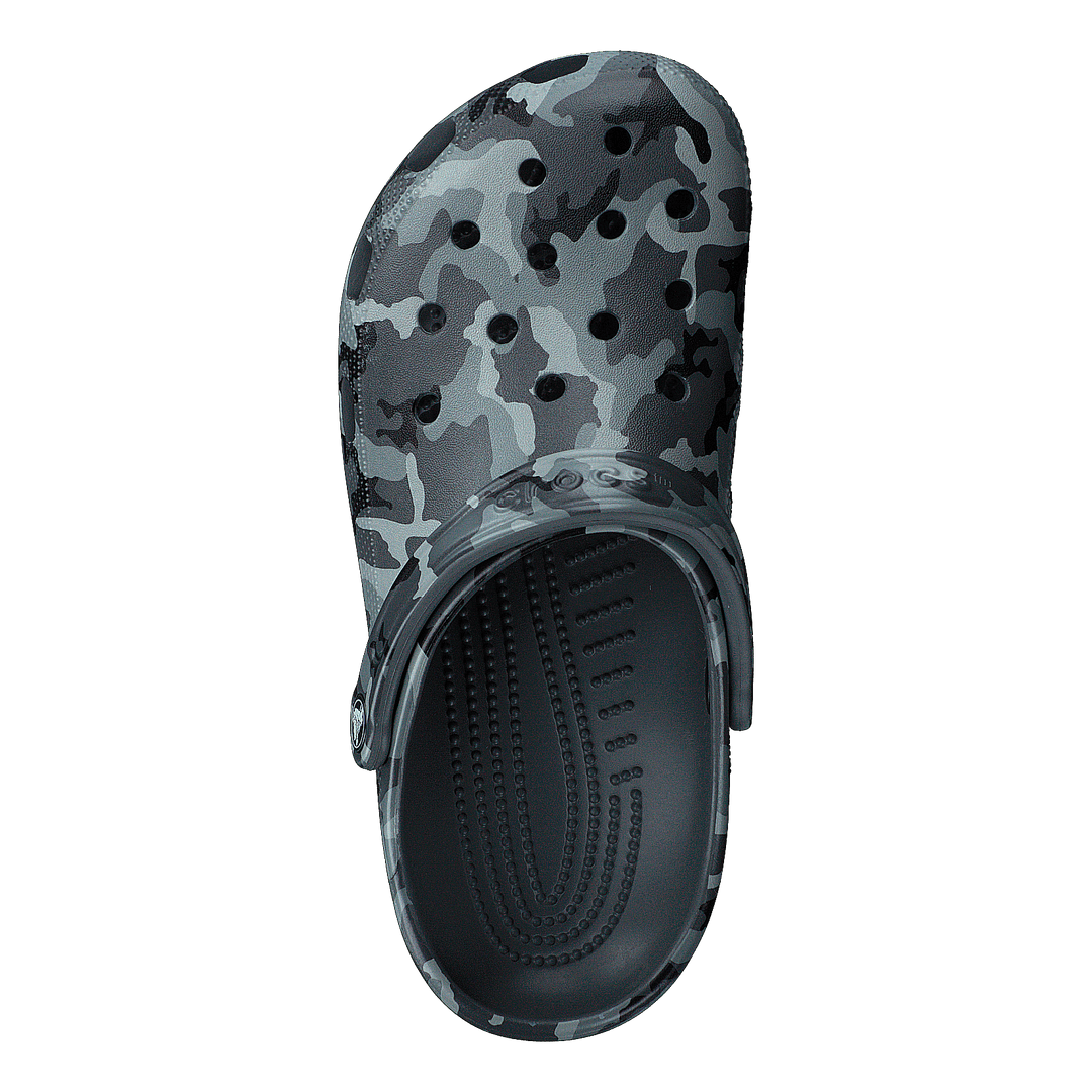Classic Printed Camo Clog Slate Grey / Multi