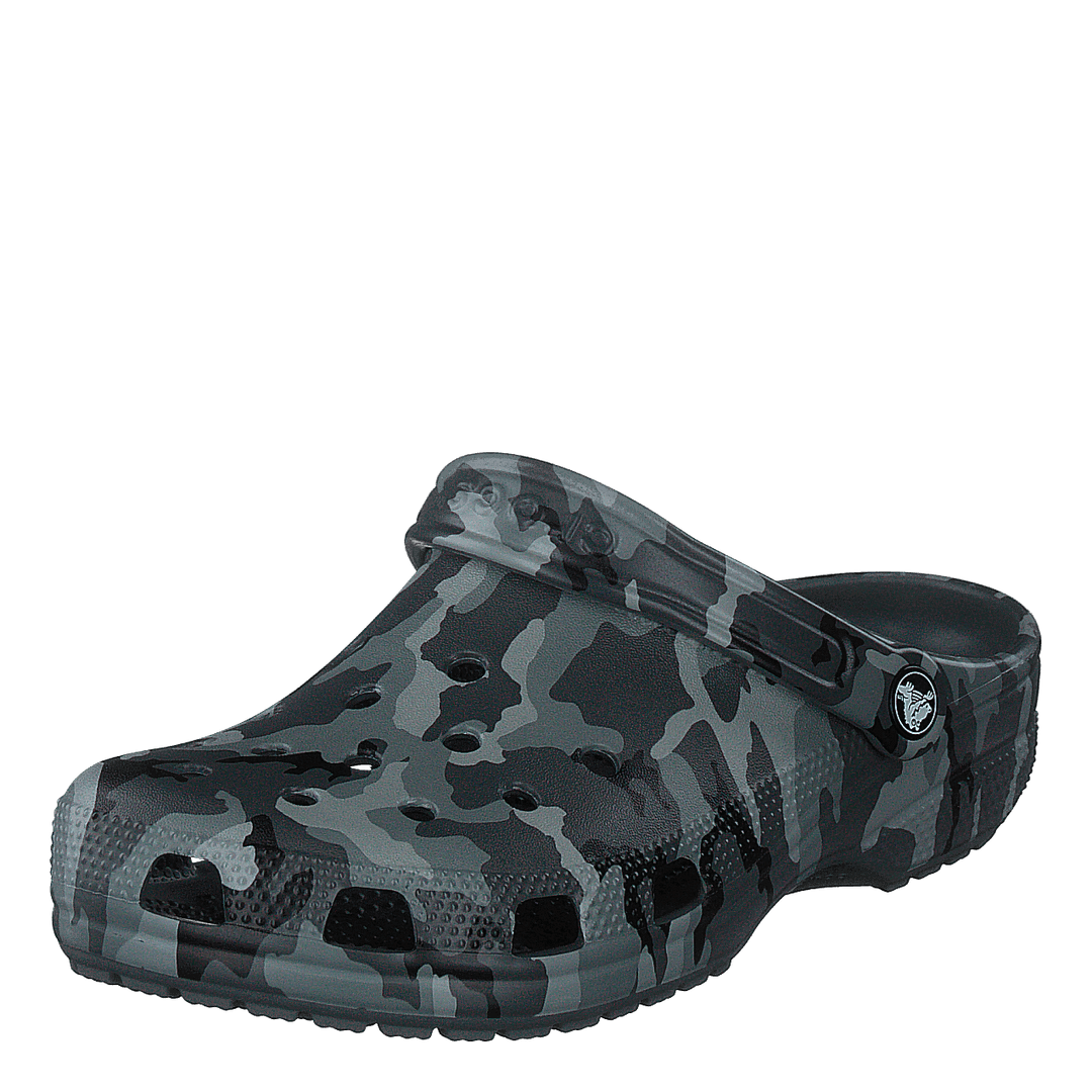 Classic Printed Camo Clog Slate Grey / Multi
