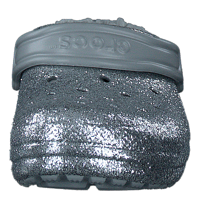 Classic Glitter Lined Clog K Silver/silver - Heppo.com