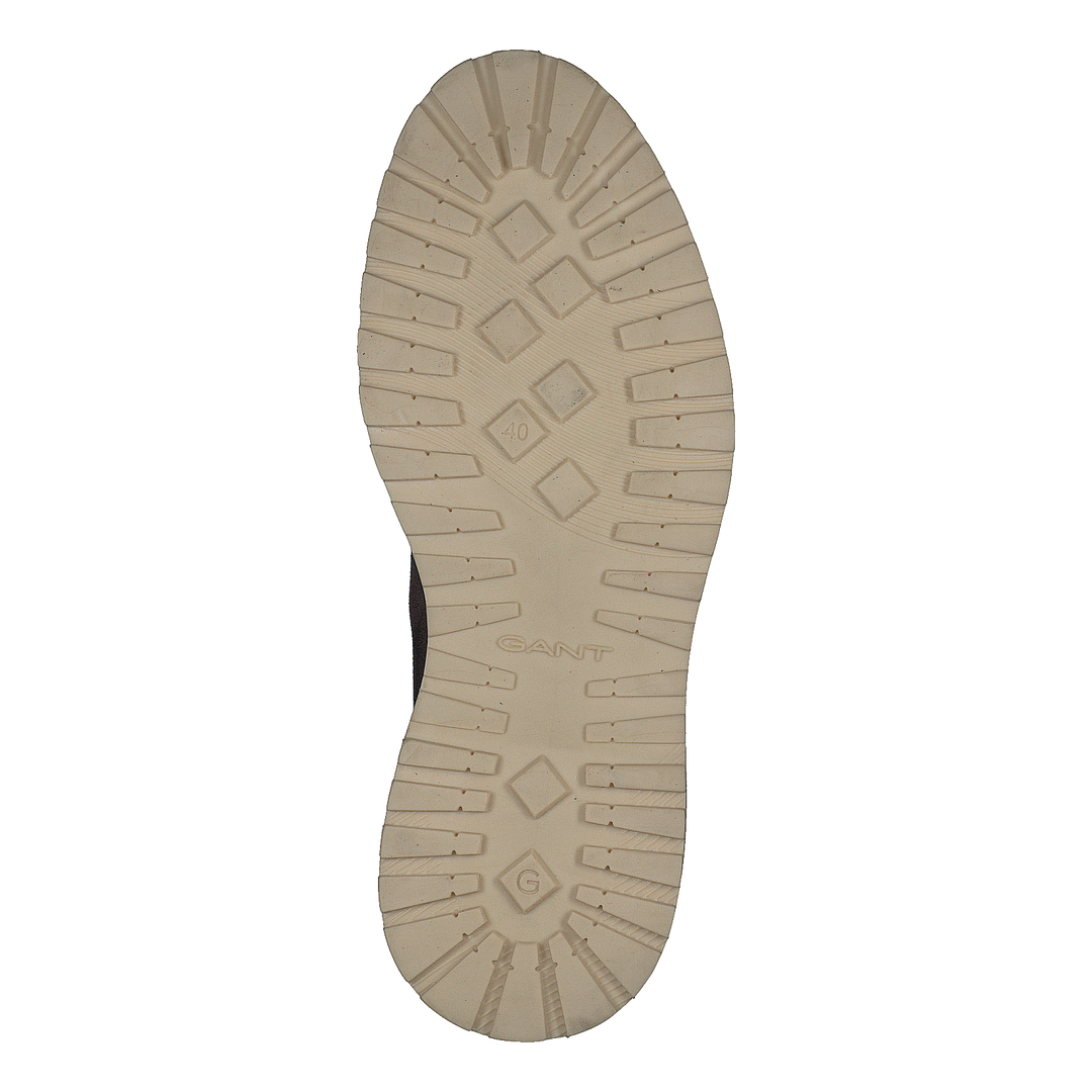 Roden Mid Lace Boot Dk Brown+toffee