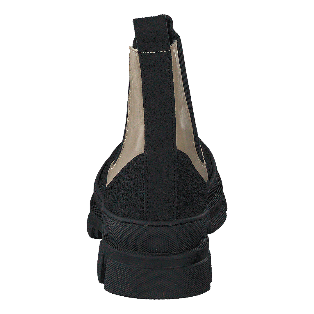 Boot With Elastic 1321/1571/019 Black/beige/blac