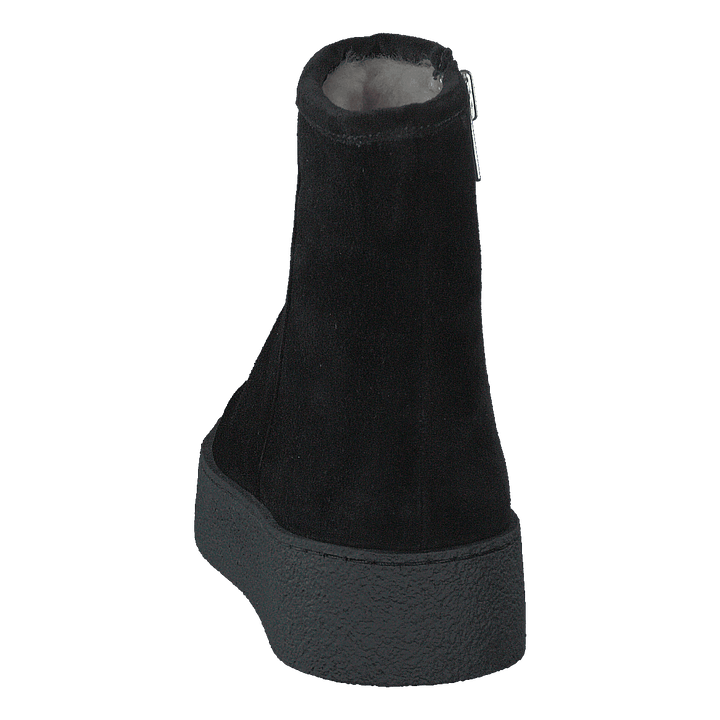 500 Black Suede