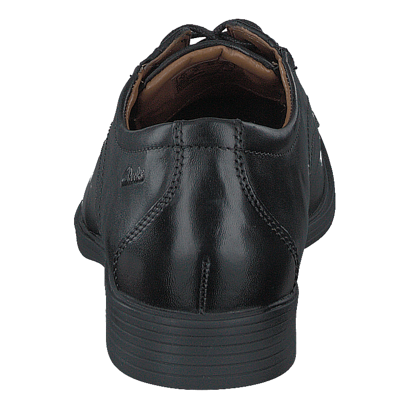 Whiddon Plain Black Leather