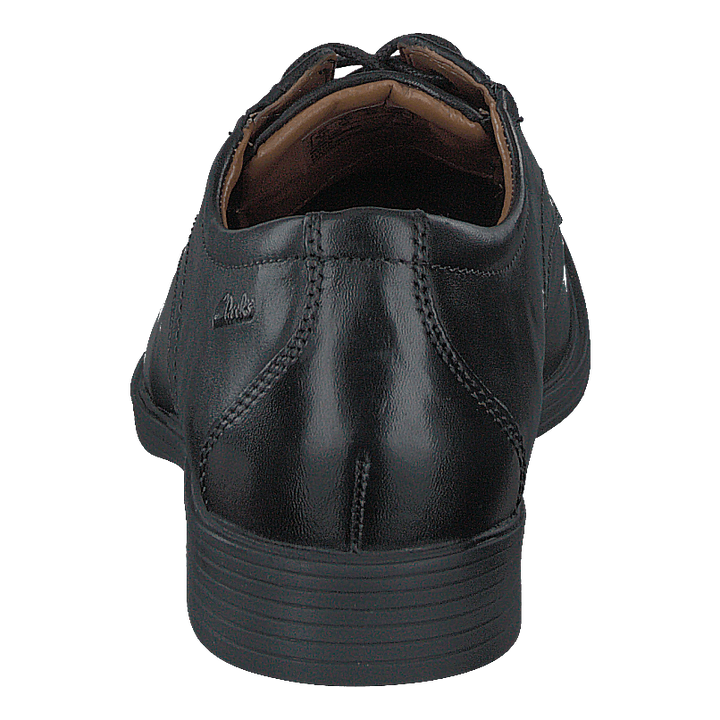 Whiddon Plain Black Leather