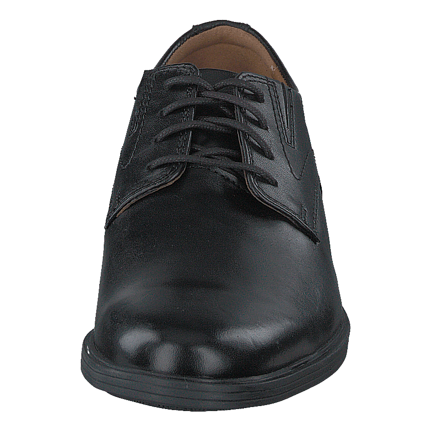 Whiddon Plain Black Leather