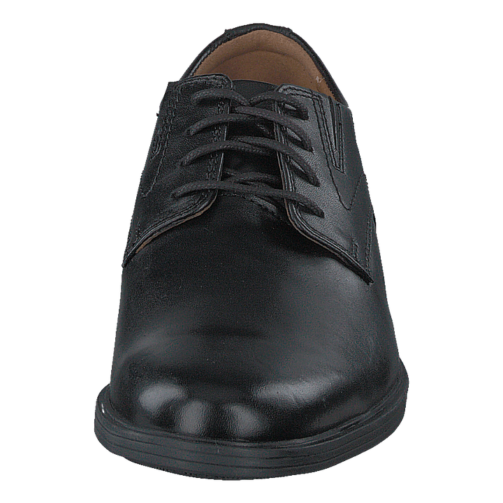Whiddon Plain Black Leather