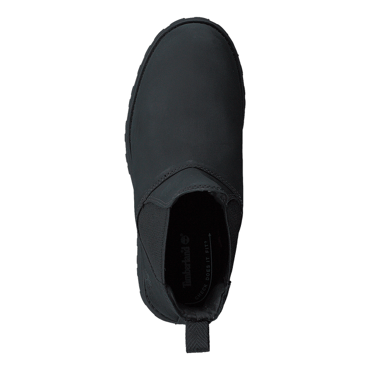 Asphalt Trail Chelsea Boot Jet Black