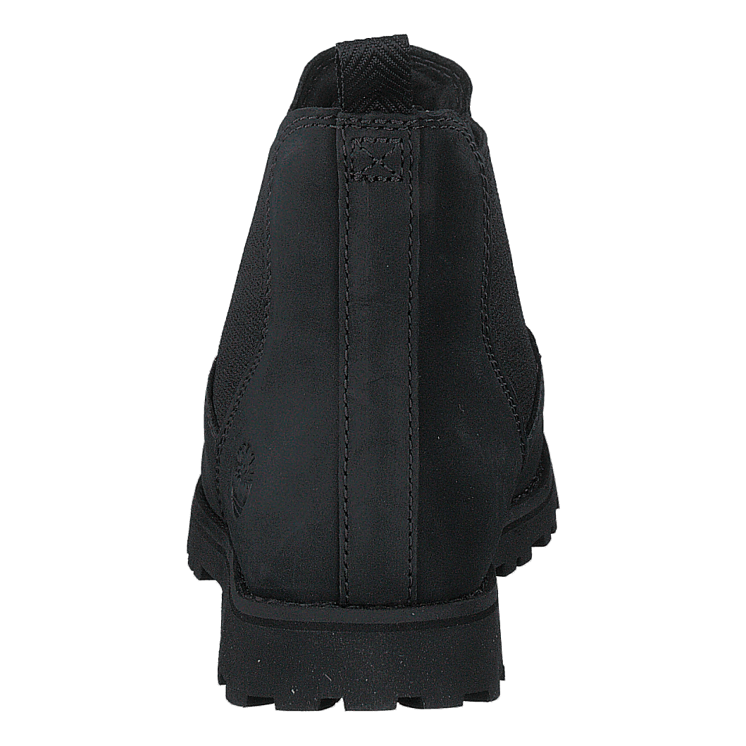 Asphalt Trail Chelsea Boot Jet Black