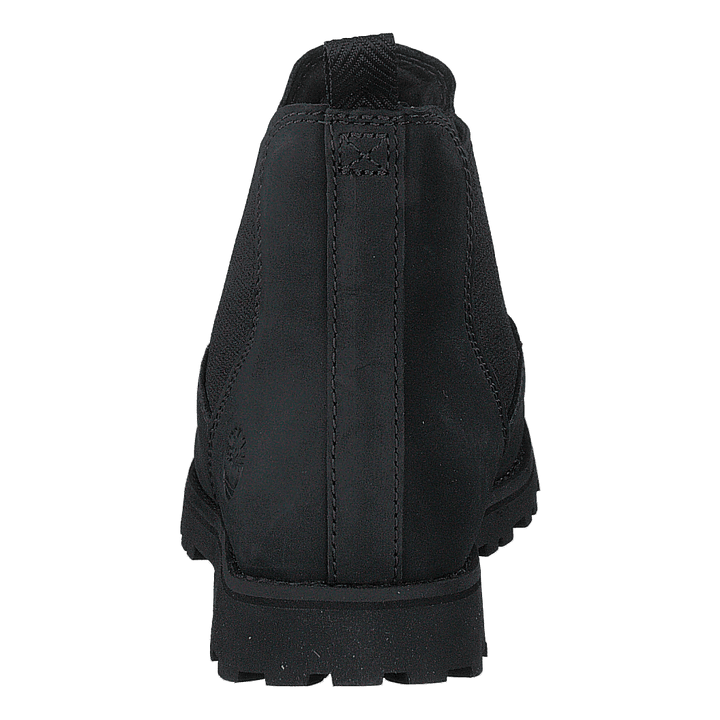 Asphalt Trail Chelsea Boot Jet Black