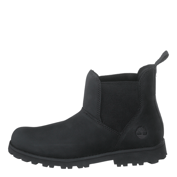 Asphalt Trail Chelsea Boot Jet Black