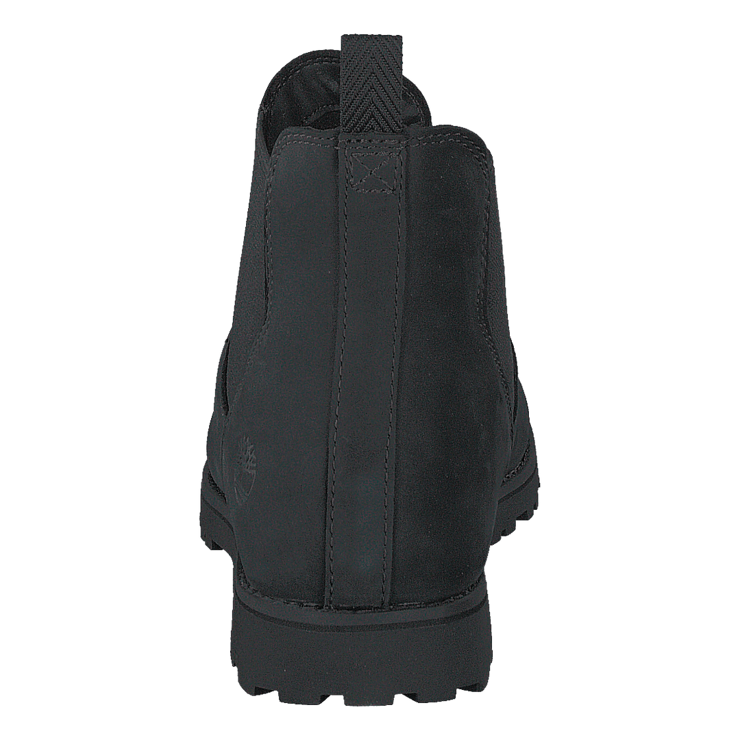 Asphalt Trail Chelsea Boot Jet Black