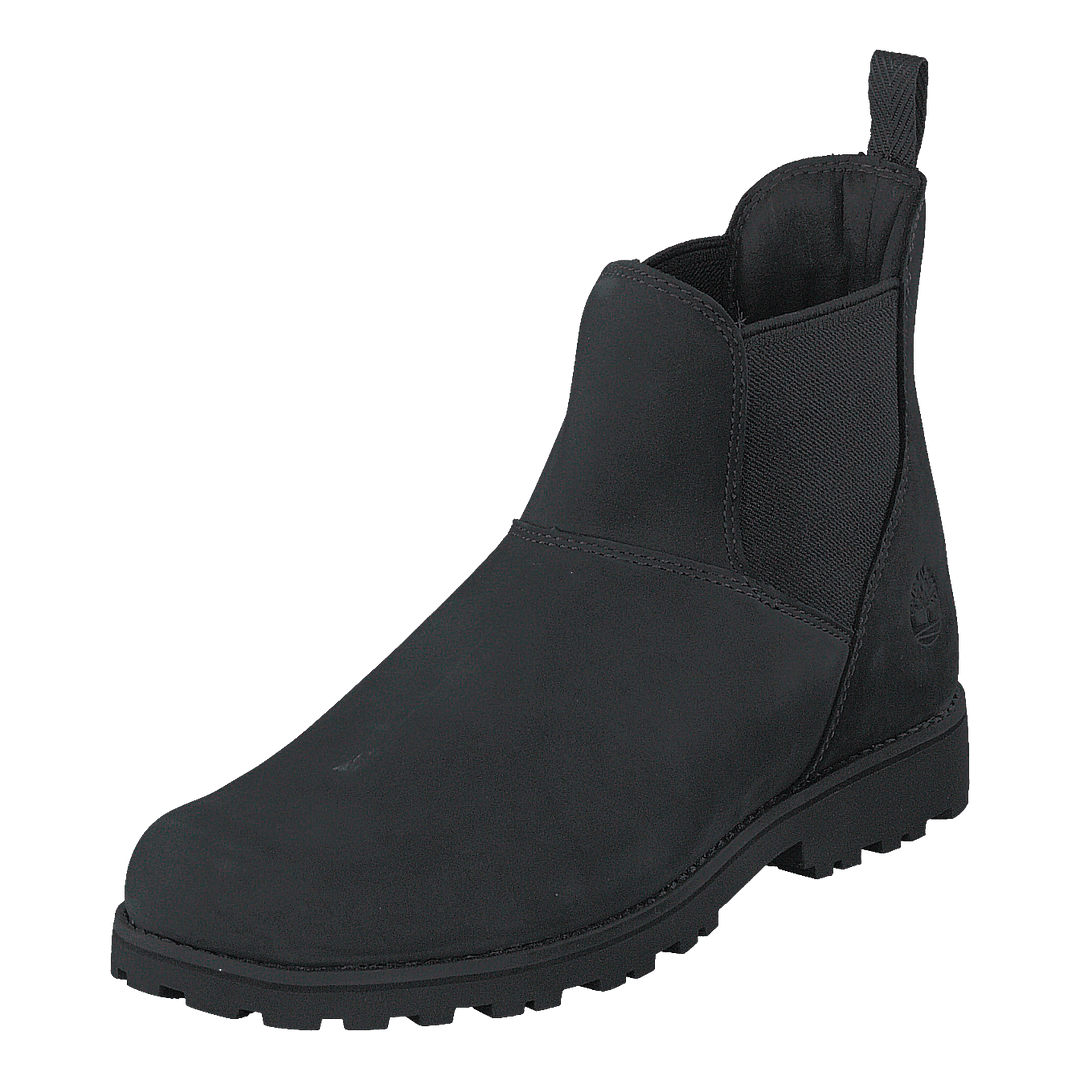 Asphalt Trail Chelsea Boot Jet Black