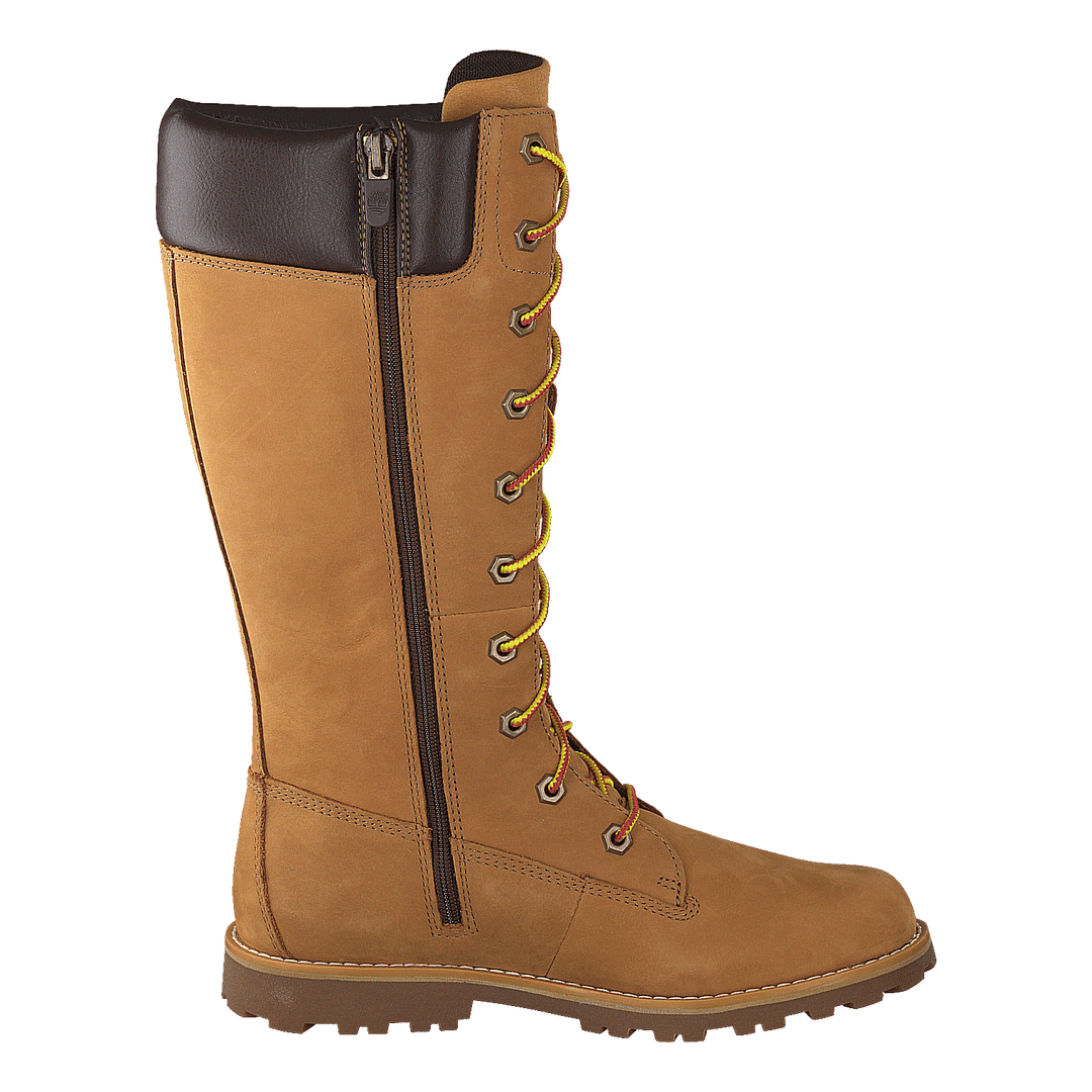 Girls Classic Tall Lace Up Wit Wheat