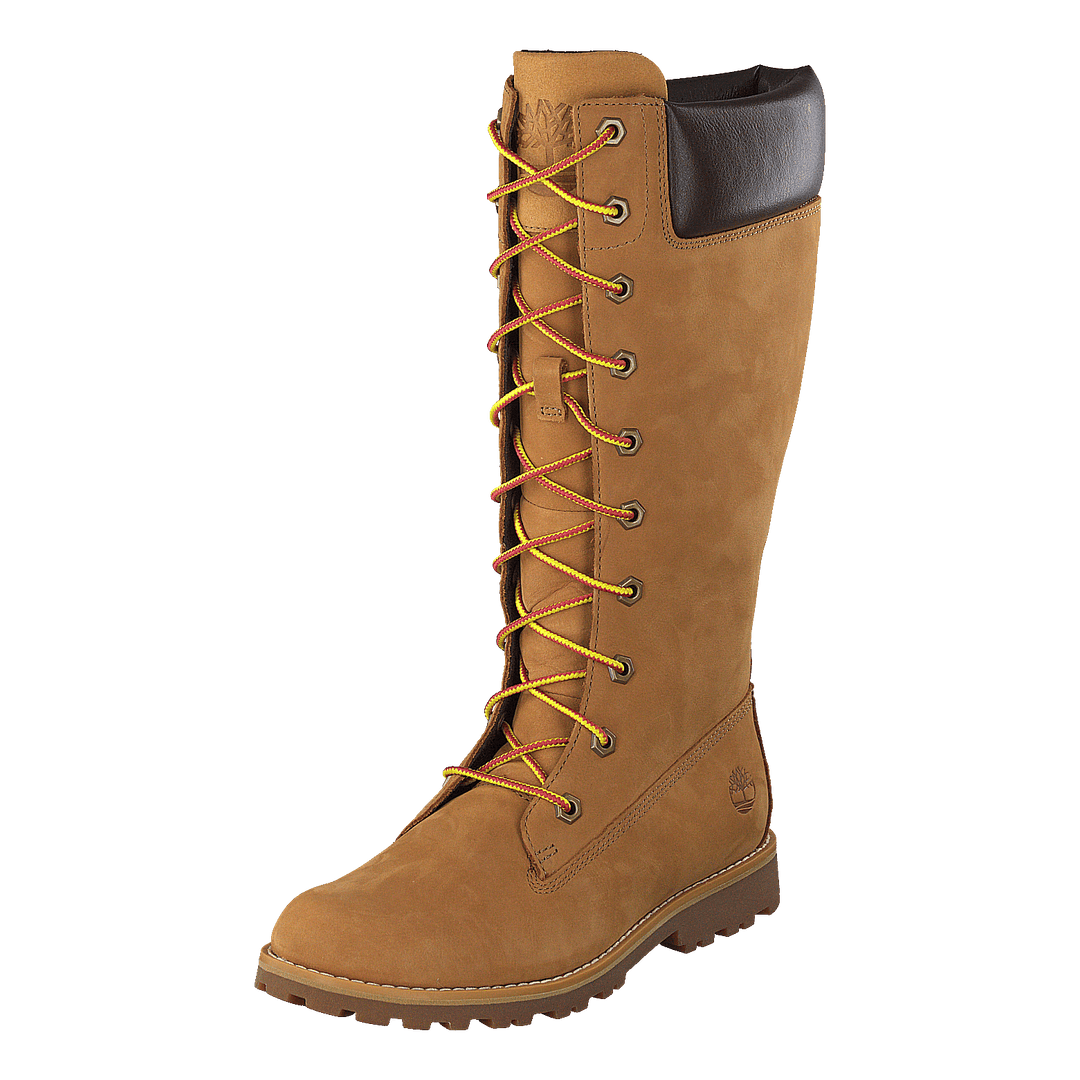 Girls Classic Tall Lace Up Wit Wheat