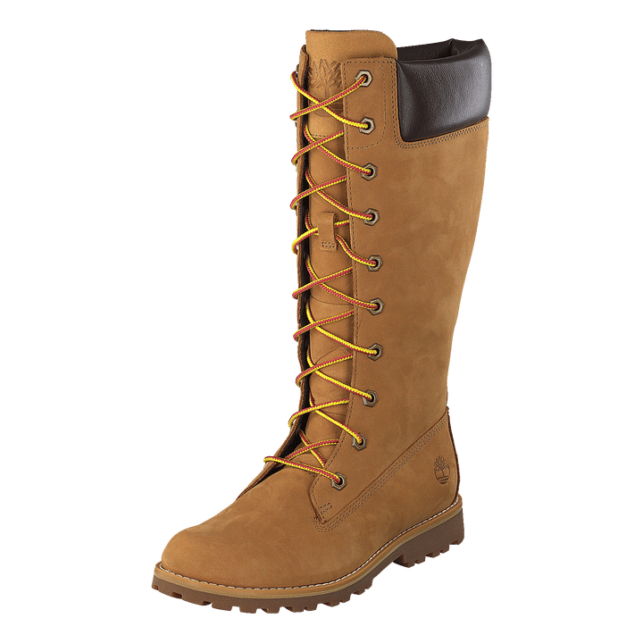 Girls Classic Tall Lace Up Wit Wheat
