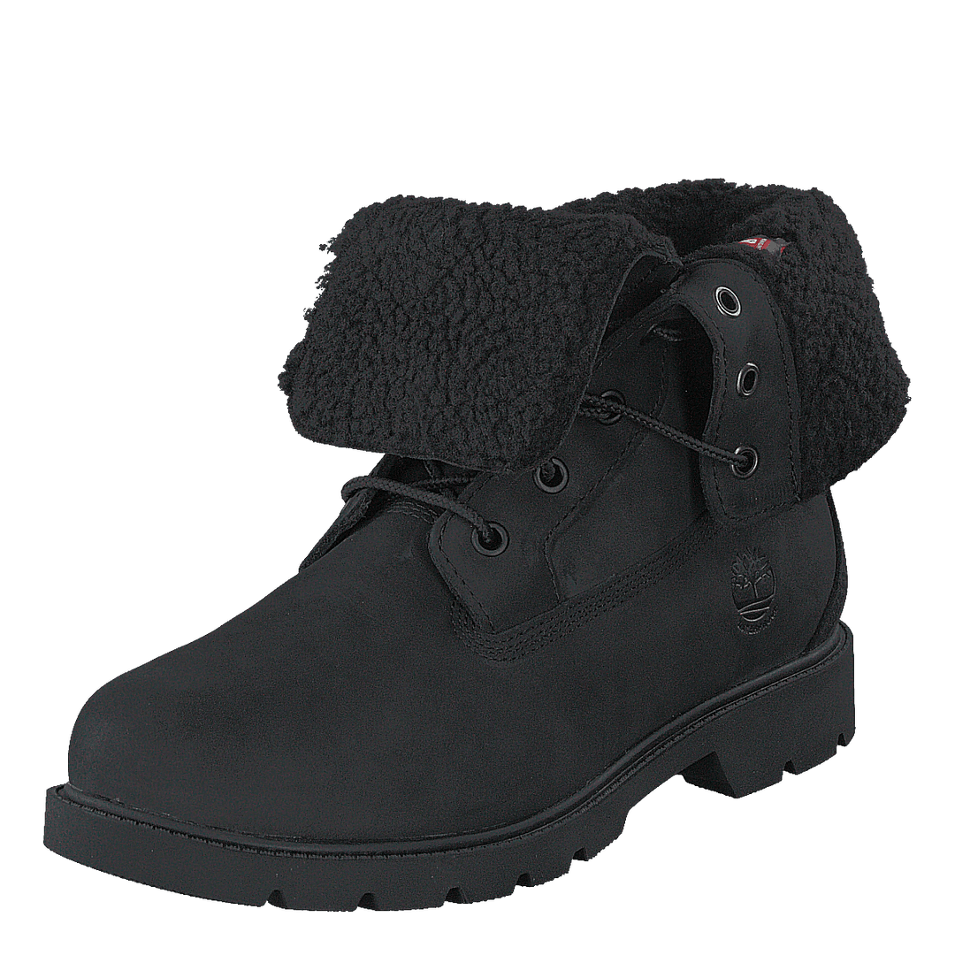 Linden Woods Teddy Fleece Fold Black