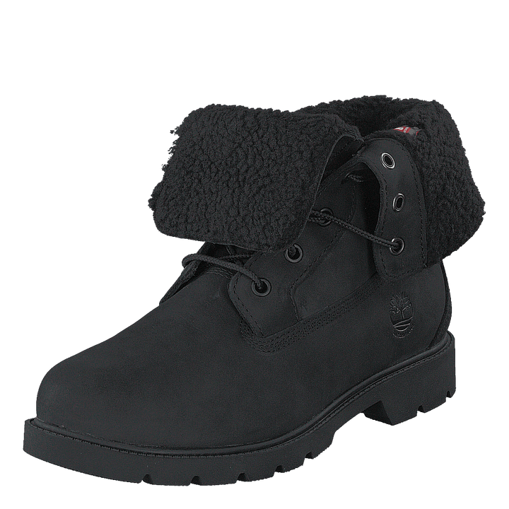 Linden Woods Teddy Fleece Fold Black